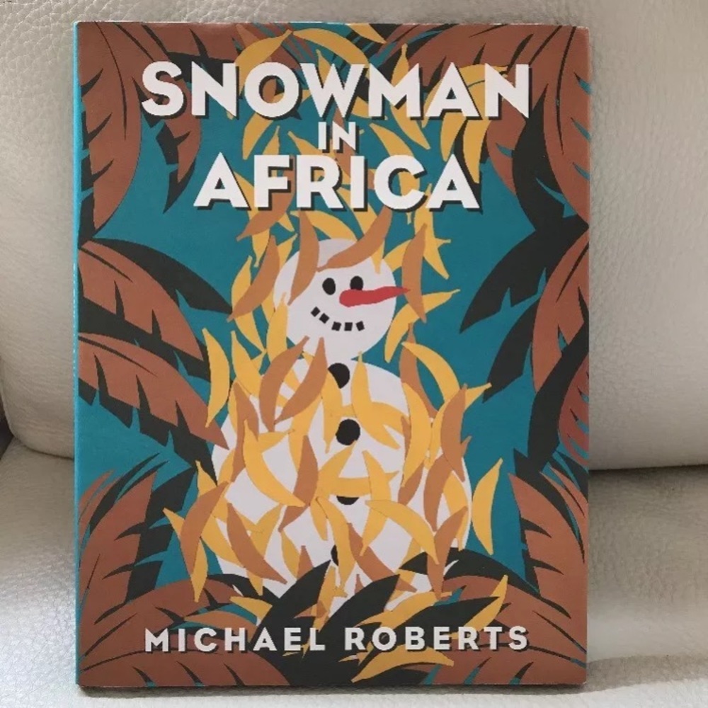 Gucci unicef snowman in Africa book